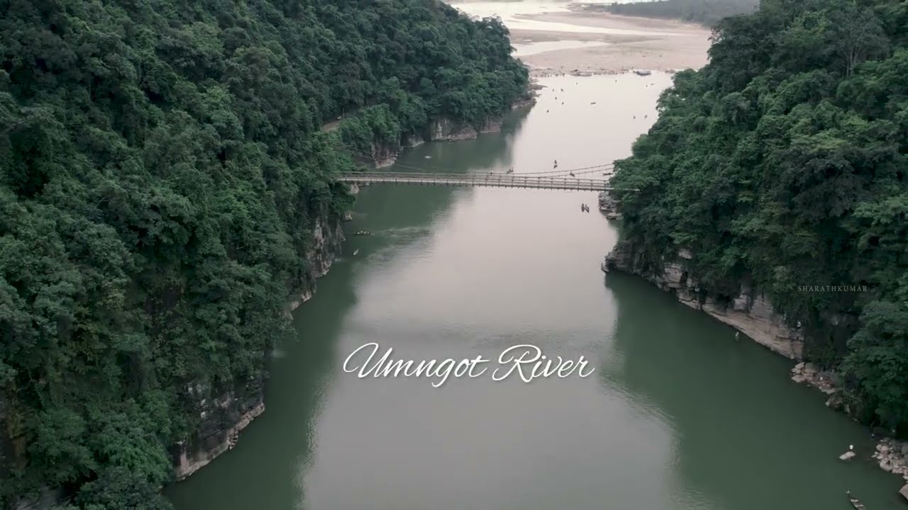 Unmgot River | Meghalaya | ShotonDJIAir2s | Lifeofaphotographer