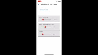 iPhone app controls Roonmatrix LED matrix and displays audio information screenshot 1