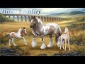 Horse Reality - Cute Foals ೃ࿔