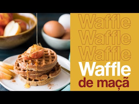 Vídeo: Como Preparar Waffles De Maçã