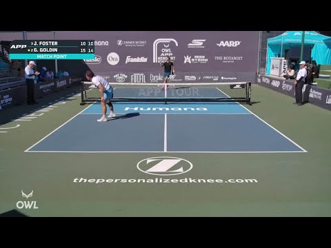 Grayson Goldin vs. Jack Foster | The OWL APP Newport Beach Open | Match Point