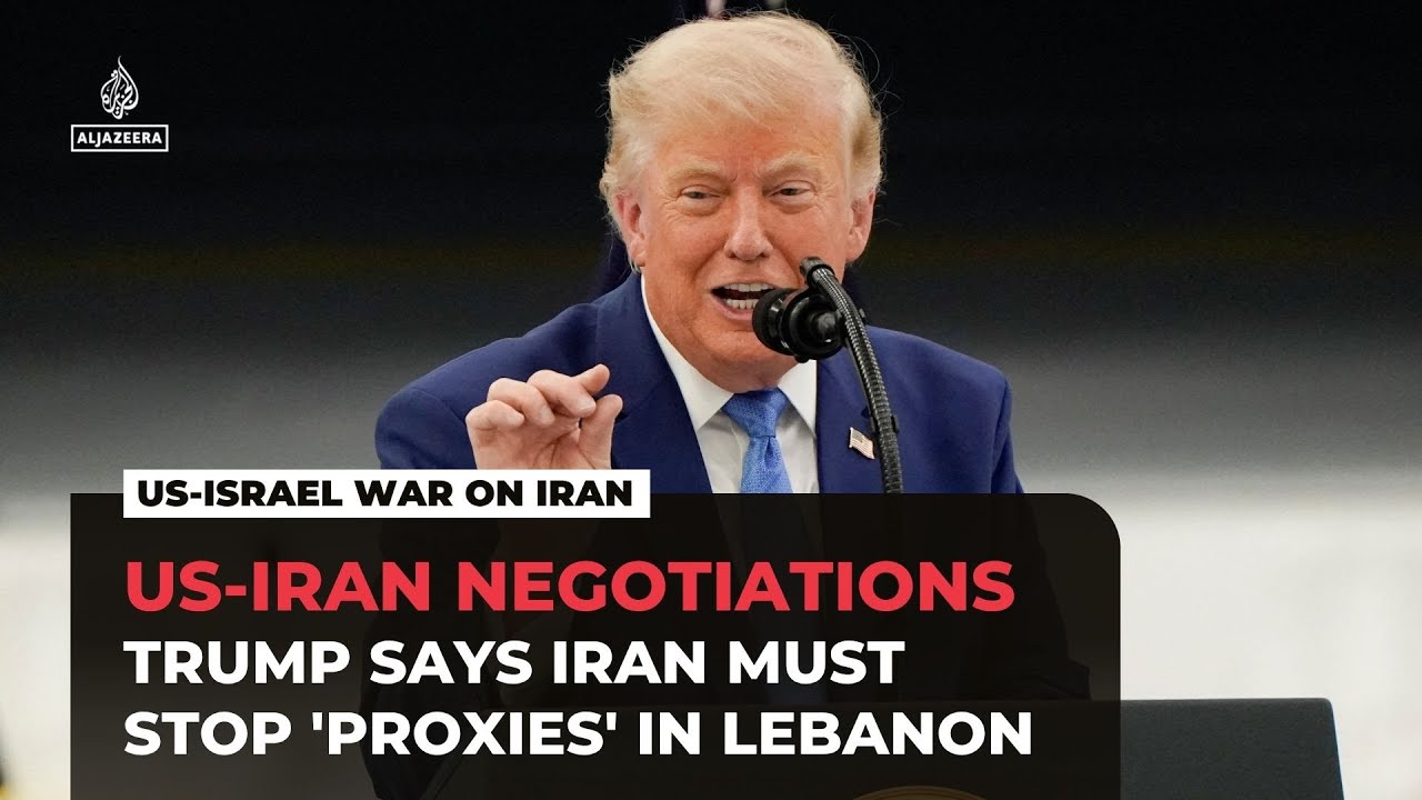 ترامب يقول إن على إيران وقف "الوكلاء" في لبنان وإلا ستضرب الولايات المتحدة إيران "بقوة شديدة مرة أخرى".