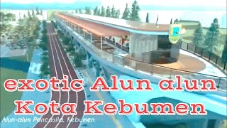 Penampakan Alun alun Kebumen