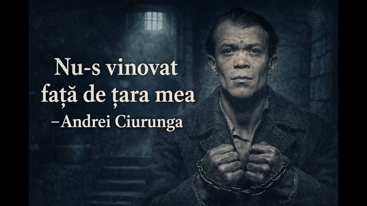 „Nu s vinovat față de țara mea” – Andrei Ciurunga  Poezia care a speriat o închisoare