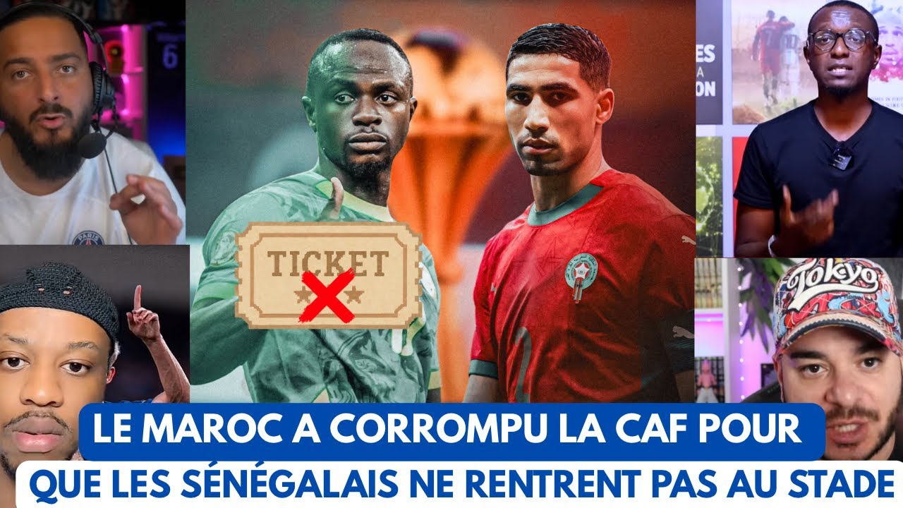 🚨CORRUPTION À LA FINALE : LES BILLETS DES SUPPORTERS SÉNÉGALAIS SONT COMPLÈTEMENT INTROUVABLES !
