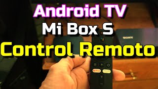Control Remoto Mi Box S Android TV Reseña Funciones Teclas de Xiaomi Mi Box S con Android TV