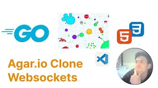 Agario Clone Go + HTML