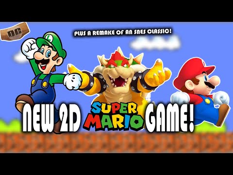 NEW SUPER MARIO GAME ANNOUNCEMENT TOMORROW!!! - YouTube