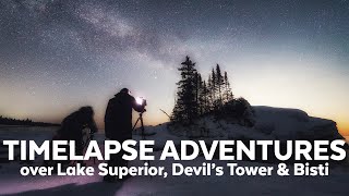 REPLAY | Timelapse Adventures over Lake Superior, Devils Tower & Bisti | Milky Way Wednesday