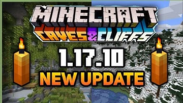 MINECRAFT NEW UPDATE 1.17.10🔥 MINECRAFT PE CAVE AND CLIFFS 1 17.10 OFFICIAL VERSION | IN HINDI 2021