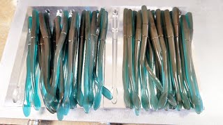 New AI MOLDS & BLUE CRAW Pigment Takeover; Soft Bait Making Tutorial