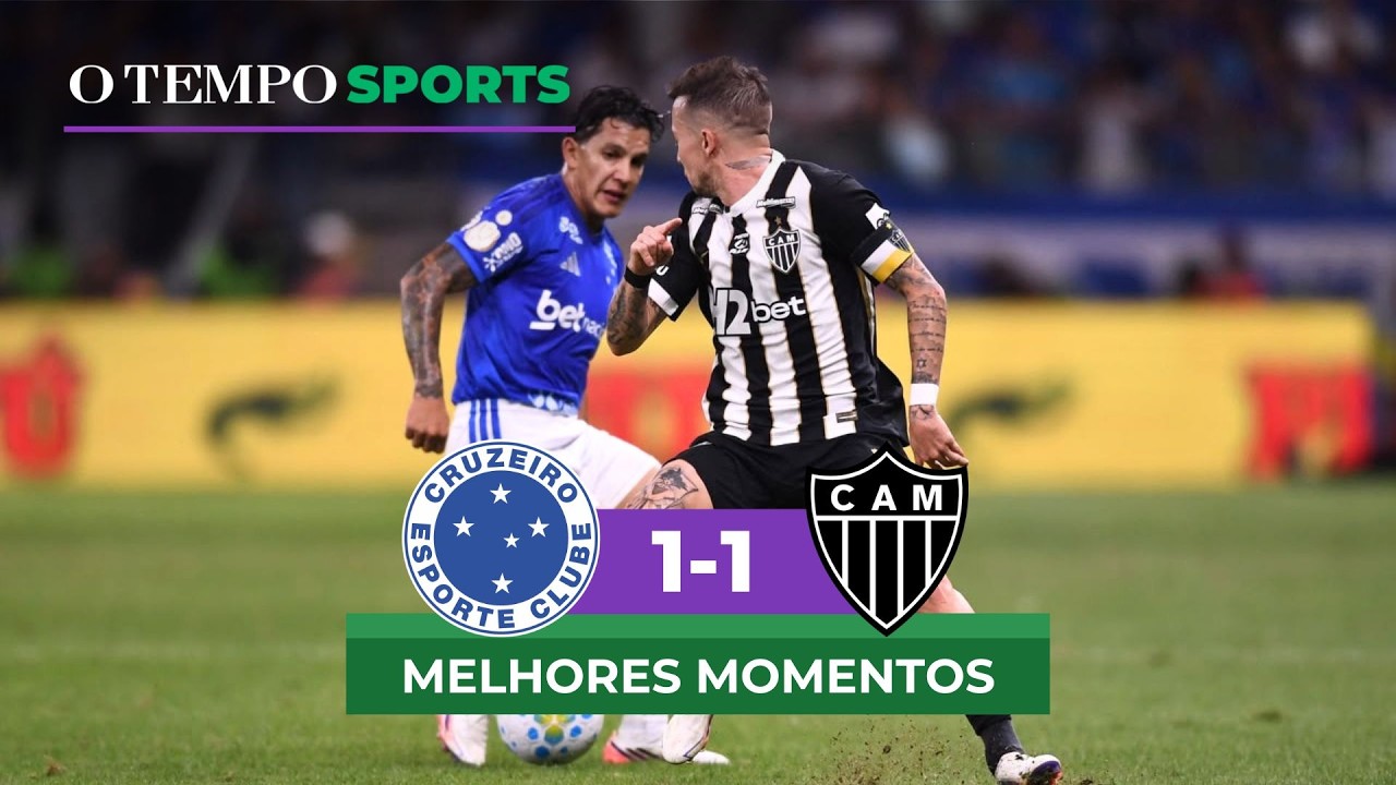 MELHORES MOMENTOS DE CRUZEIRO 1 X 1 ATLÉTICO, pelo primeiro jogo da Copa do Brasil