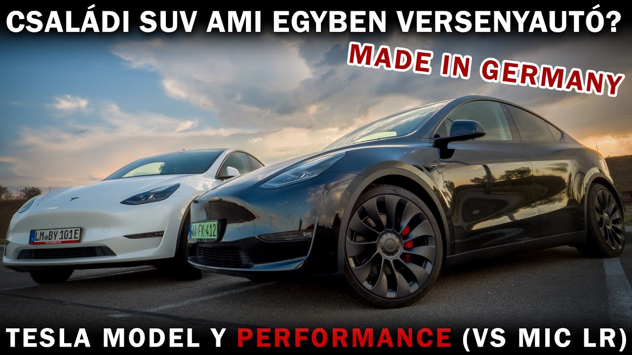 Családi SUV ami egyben versenyautó? - MIG: Tesla Model Y PERFORMANCE (vs MIC LR)