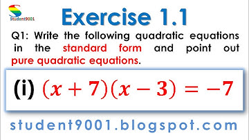 10th Science Math Exercise 1.1 Question 1|| part i