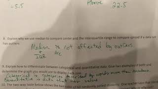 Statistical Reasoning Fall Final Exam Review Net Worth
