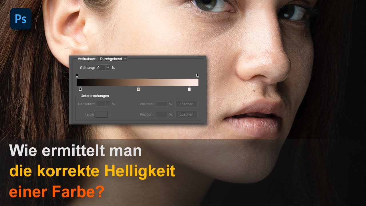 Photoshop Helligkeit Nur Auf Eine Ebene Anwenden Photoshop - Farbe: Wie ermittelt man die korrekte Helligkeit einer
