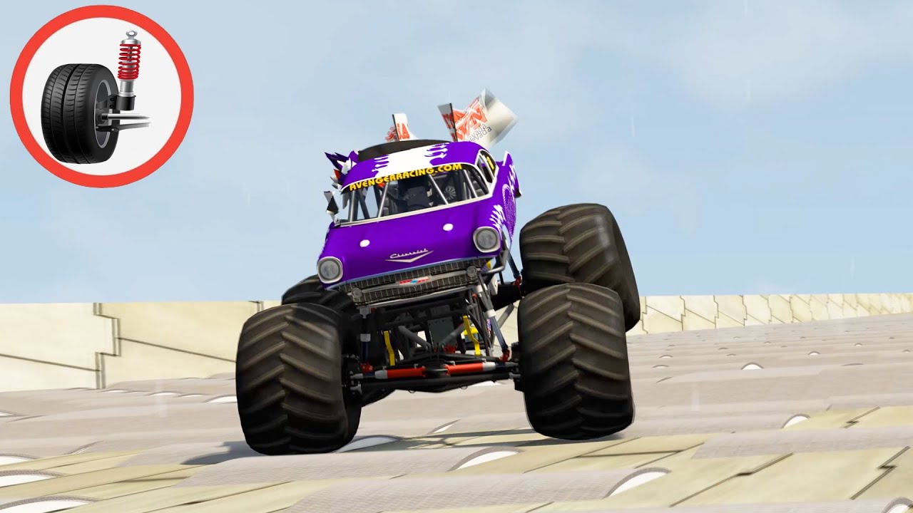 BRUTAL suspension endurance test Beamng Drive YouTube