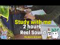 study with me 2 hours | no music no break real sound #study #studywithme #students #studymotivation