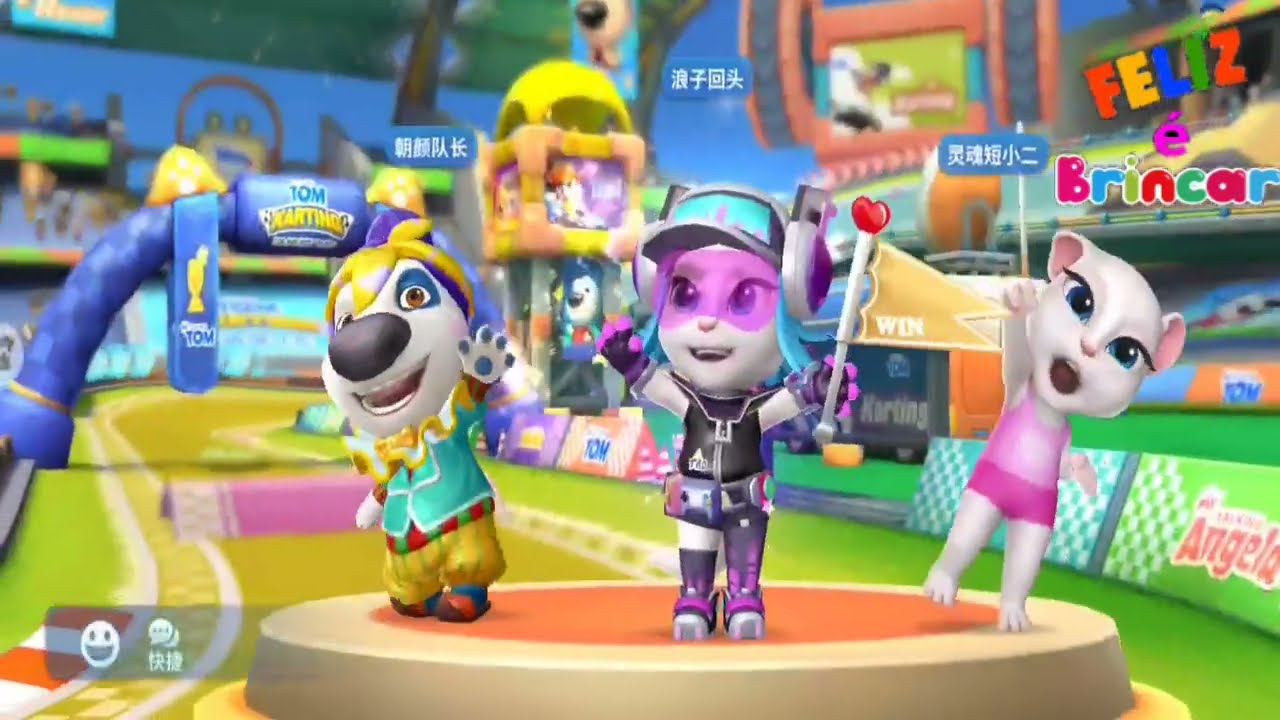 Talking Tom Karting Gameplay Android ios