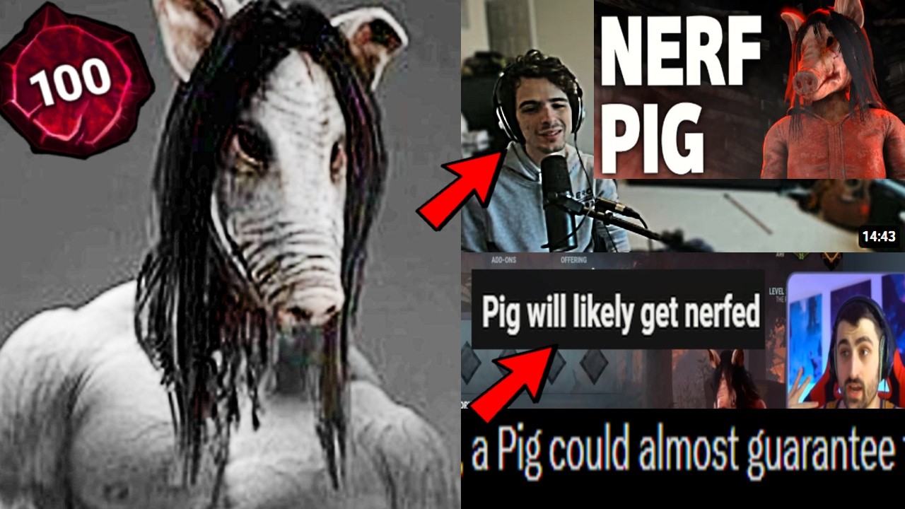 Каково это — играть за Свинью в Dead by Daylight?