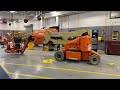 JLG Electric Boom driving slow issue