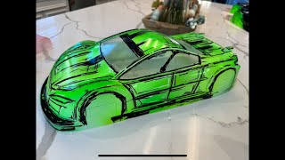 Tutorial on Cartoon RC Car - Paint your RC Car like a Cartoon