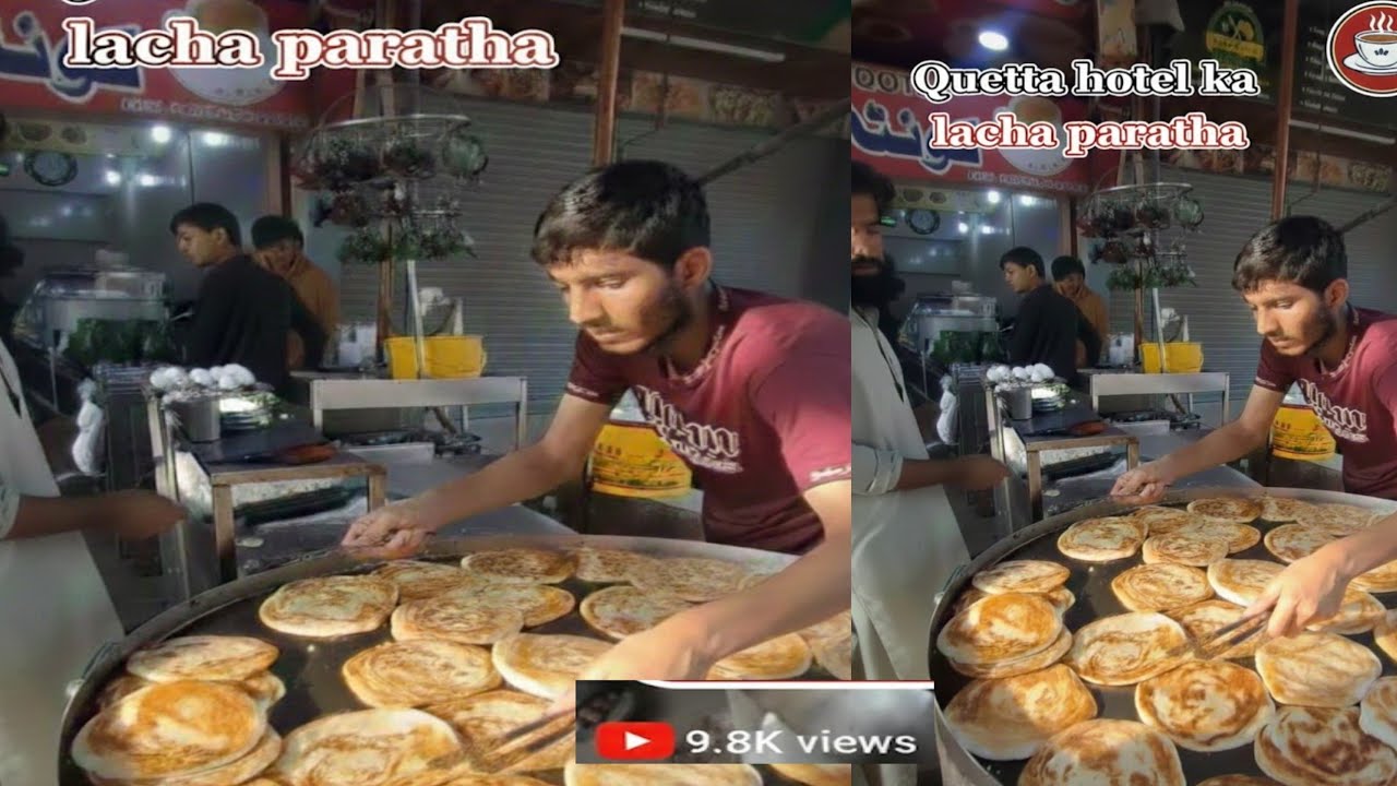 Lacha paratha chai karachi 