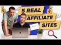 5 REAL LIFE AFFILIATE SITE EXAMPLES (And What You Can Learn From Them)