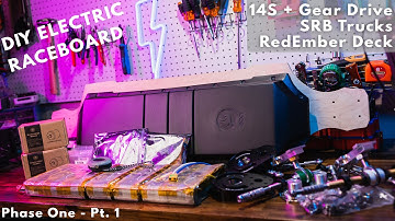 DIY Electric Longboard for RACING! (Inazuma 稲妻: Phase One - Pt. 1)