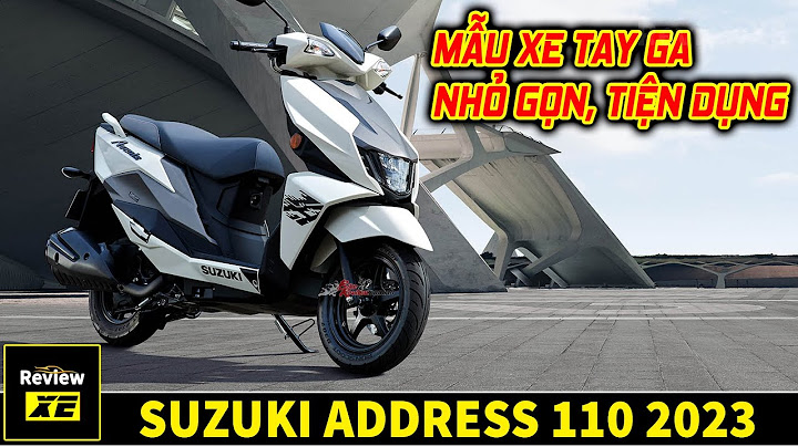Đánh giá xe máy suzuki address năm 2024