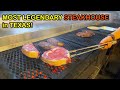 ULTIMATE Texas SMALL TOWN FOOD TOUR! Most LEGENDARY STEAKHOUSE in Texas!