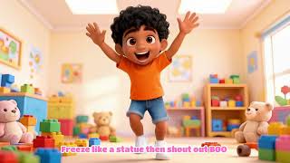 Tooty Ta Dance Song for Kids 🎈 Nursery Rhymes & Learning with Baby Pandy