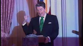 President Reagan's Remarks at U.S. Capitol on St. Patrick's Day on March 17, 1987