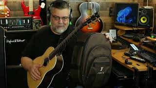 The ULTIMATE Backpack Guitar!  The Furch Little Jane Travel Acoustic!