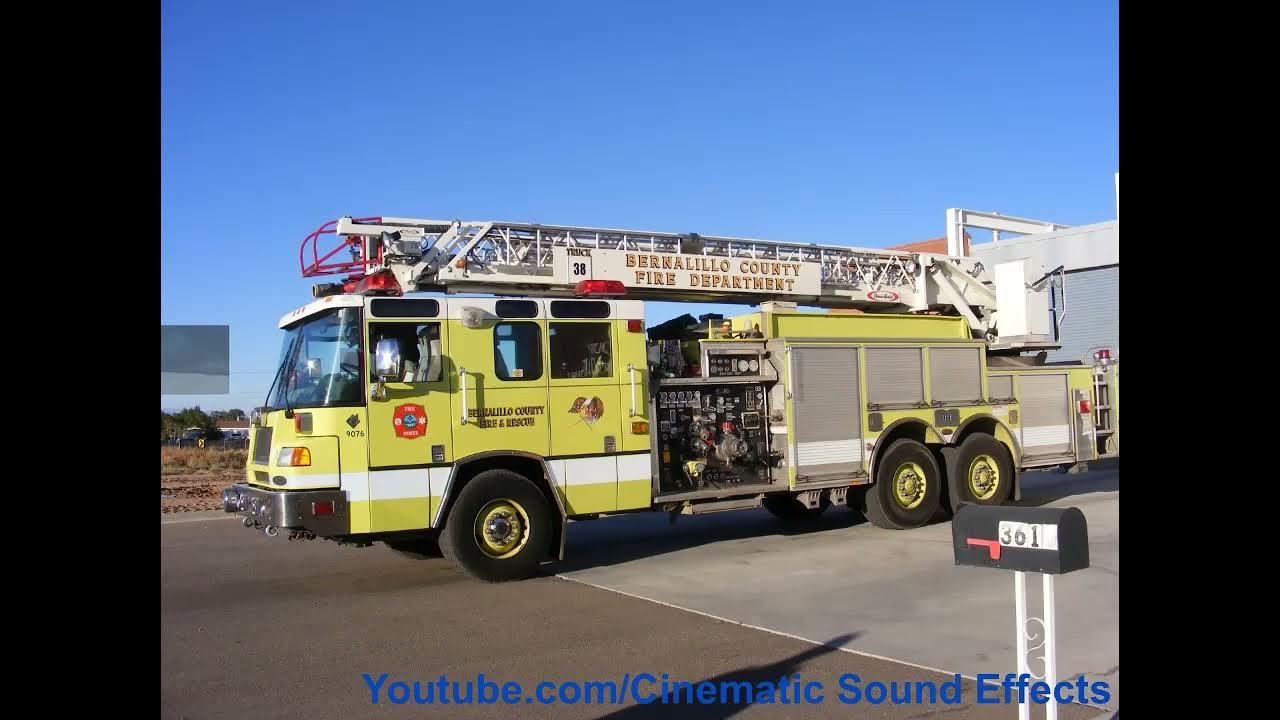 Fire truck horn sound YouTube
