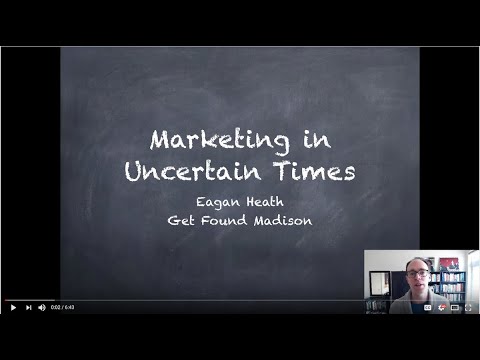 Marketing in Uncertain Times