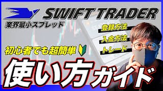 【SWIFT TRADER】使い方完全版！口座開設〜トレードまで徹底解説！
