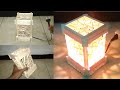 Cara membuat lampu hias dari stik eskrim