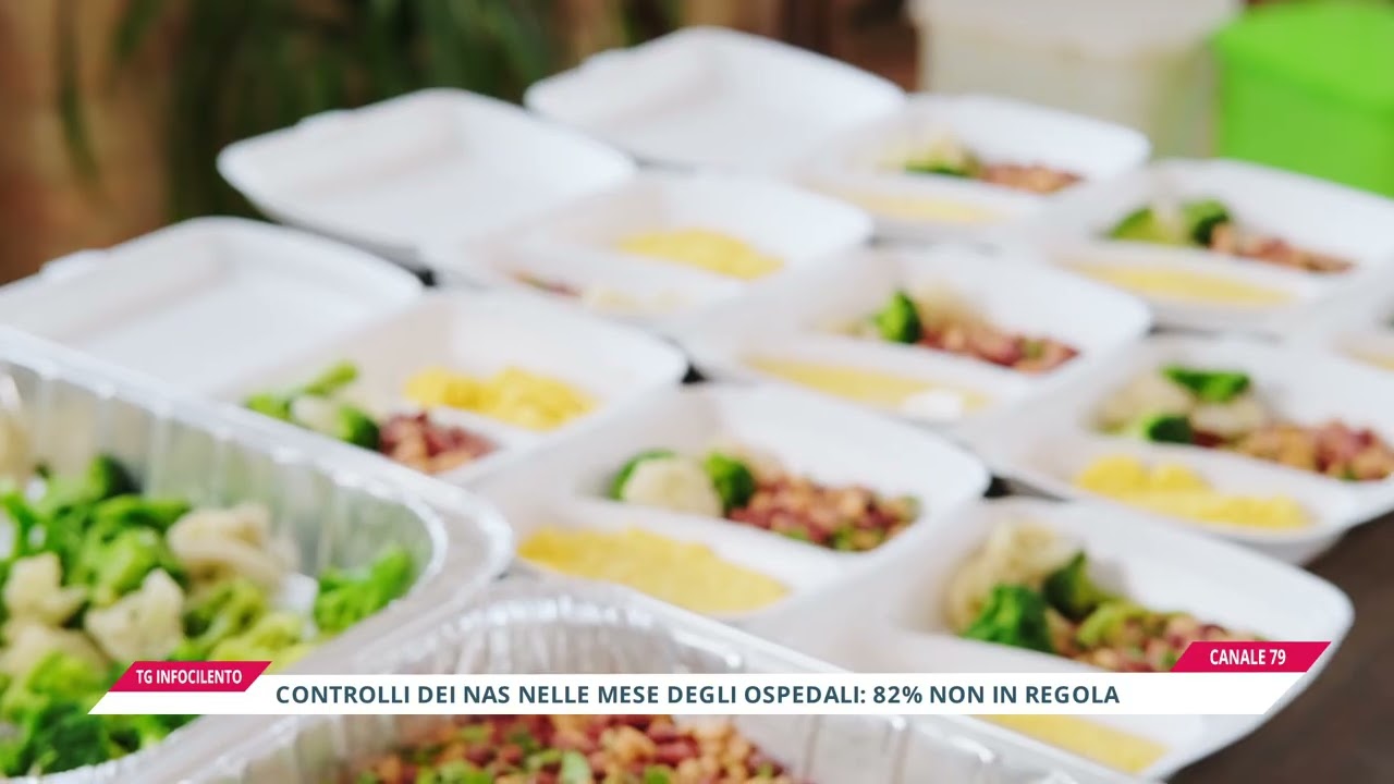 Blitz dei NAS nelle mense ospedaliere: l’82% delle strutture è irregolare anche nel salernitano