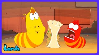 Larva in Mars - Nudlové šílenství: Srk, srk! 🍜 | České karikatury | WildBrain Děti