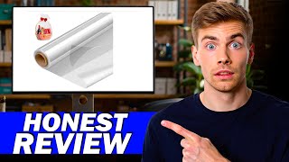 Mauproy 34x100ft Clear Cellophane Wrap Roll Review | Extra Wide 2.5mil Gift Wrap Test