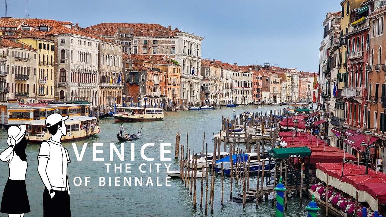 4K Венеция 🇮🇹: Город Биеннале