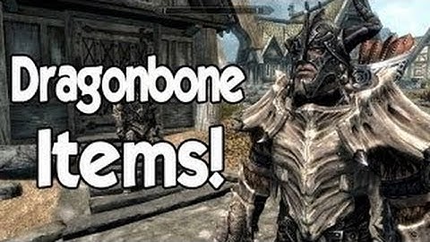 Skyrim Dawnguard DragonBone Items