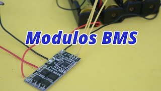 Modulos BMS para Carga de Baterias de Litio Ion