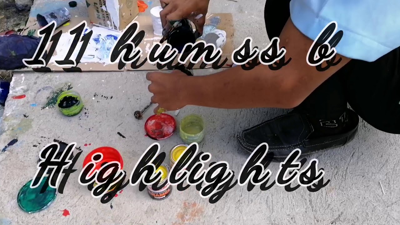 11 humss B math murals highlights - YouTube