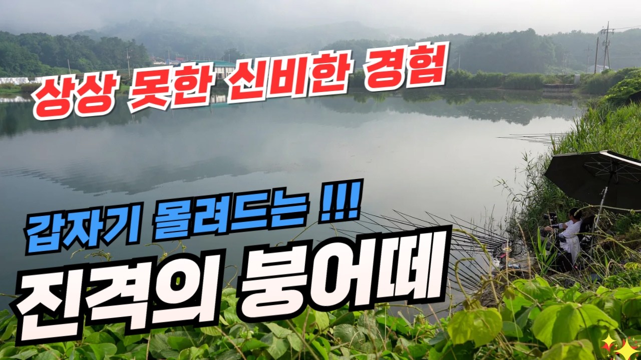 평생 기억에 남을 강렬하고 신비한 낚시 경험