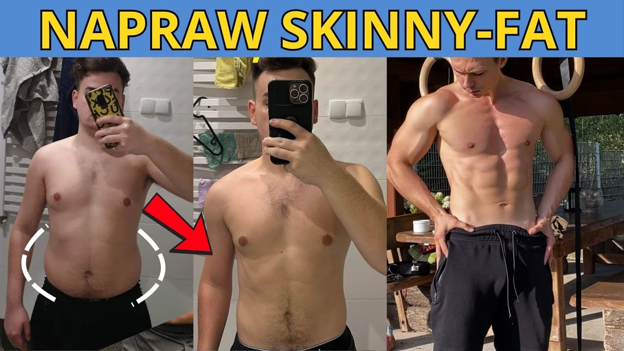 Jak SZYBKO pozbyć się sylwetki SKINNY FAT - 3 Błędy przez które jesteś CHUDOTŁUSTY i JAK NAPRAWIĆ