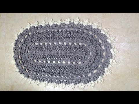 كروشية  سجاده أو مشايه وطريقة عملها بالباترون