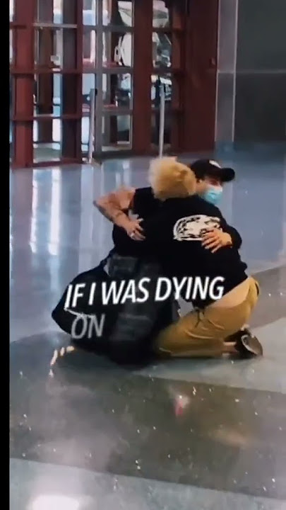 Sam and Colby being reunited.