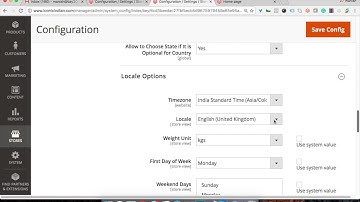 Magento2 General Configuration